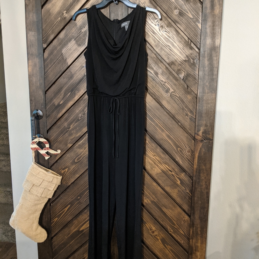 Donna Ricco Black Evening jumpsuit 6